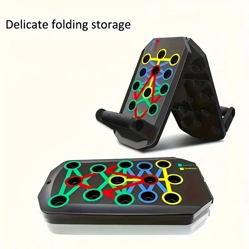 FlexPro™ Portable Push-Up Board - Color-Coded Training System